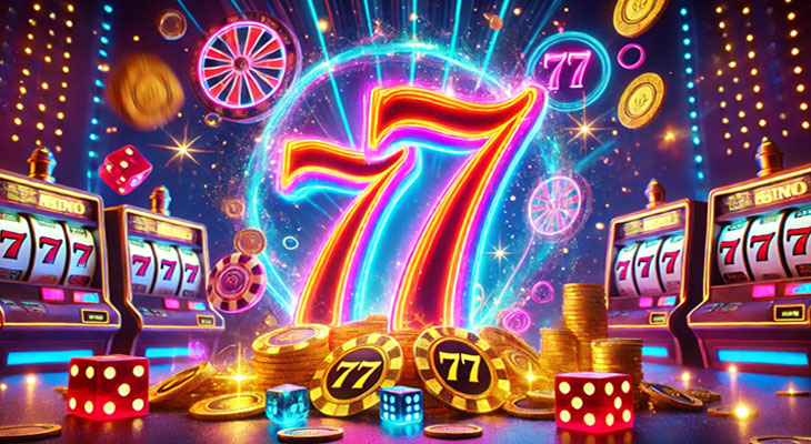777 is a jackpot symbol in casinos